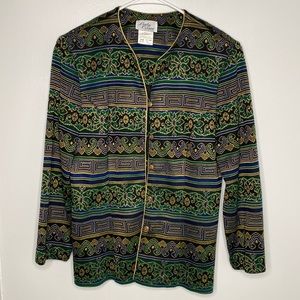 Vintage Blazer w/original gold buttons | Lady Carol of New York